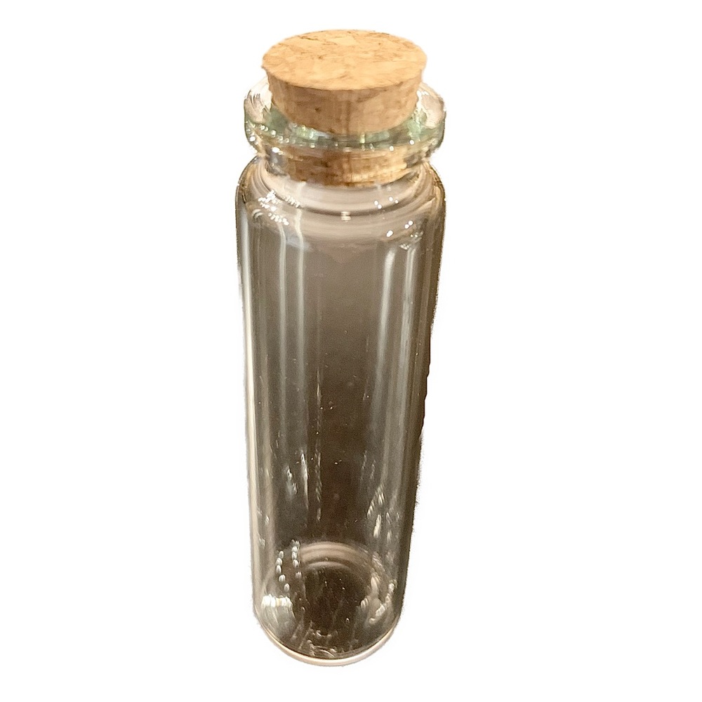 40Piece Set of 20ml Glass Bottles w/ Cork Lids, Tags, Screws, Strings, & Funnels